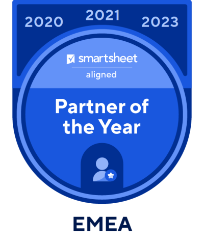Smartsheet: Partner of the Year EMEA Award